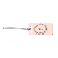 Flower Wreath Bag Tag