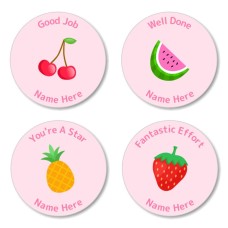 Fruit Reward Stickers