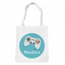 Gaming White Tote Bag