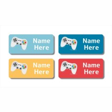 Gaming Rectangle Name Label