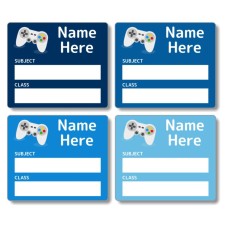 Gaming School Book Labels