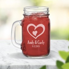 Heart Mason Jar