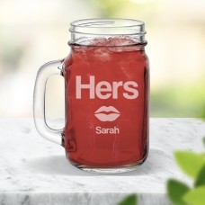 Hers Mason Jar