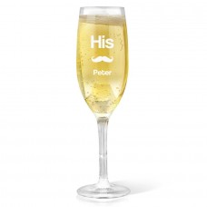His Champagne Glass