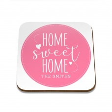 Home Sweet Home Square Coaster