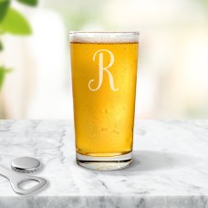 Initial Pint Glass