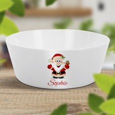 Jolly Santa Kids' Bowl