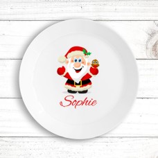 Jolly Santa Kids' Plate