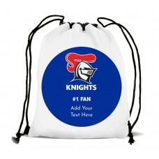 NRL Knights Drawstring Sports Bag