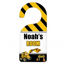 Yellow Digger Door Hanger