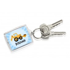 Yellow Digger Keyring