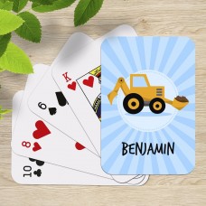 Yellow Digger Playing Cards