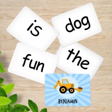 Yellow Digger Sight Word Cards