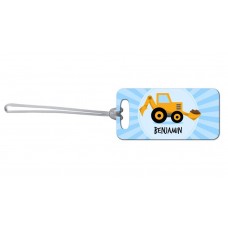 Yellow Digger Bag Tag