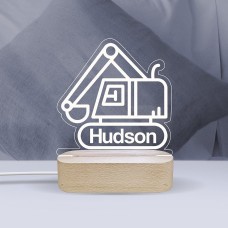 Little Digger Personalised Night Light