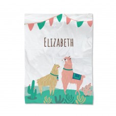 Llama Flags Blanket