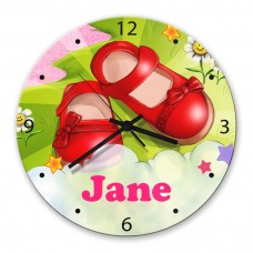 Magic Shoes Glass Wall Clock