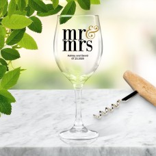Married Wine Glass