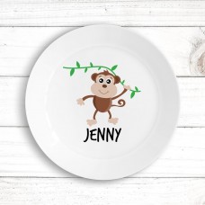 Monkey Kids' Plate