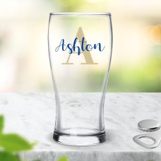 Monogram Standard Beer Glass