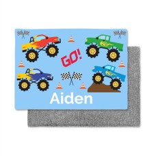 Monster Truck Linen Placemats