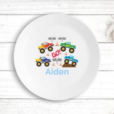 Monster Truck Kids' Plate