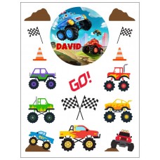 Monster Truck Sticker Pack