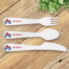 Motorbike Kids' Cutlery Set