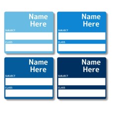 Multi Colour School Book Labels