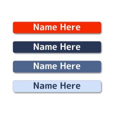 Nautica Mini Name Label