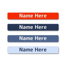 Nautica Mini Name Label
