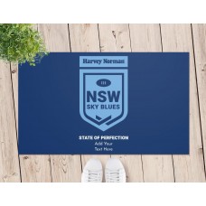 State of Origin NSW Door Mat