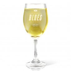 State of Origin NSW Wine Glass