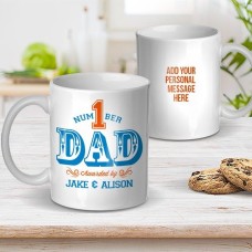 Number 1 Dad Mug