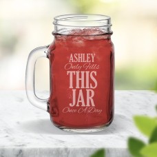 Once a Day Mason Jar