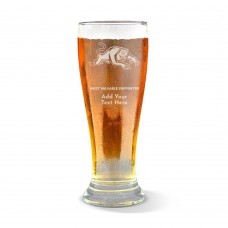 NRL Panthers Engraved Premium Beer Glass