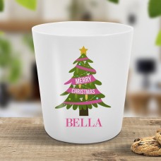 Pink Christmas Kids Cup
