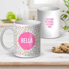 Pink Confetti Mug