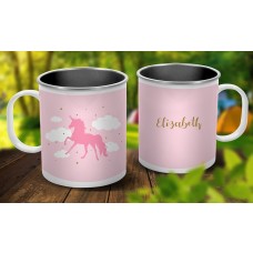 Pink Unicorn Outdoor Mug