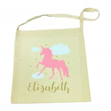 Pink Unicorn Tote Bag