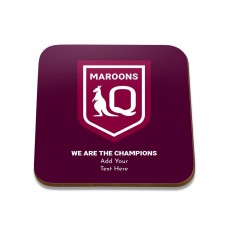 State of Origin QLD Square Coaster