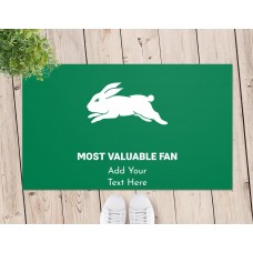 NRL Rabbitohs Door Mat