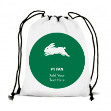 NRL Rabbitohs Drawstring Sports Bag