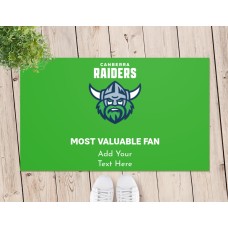 NRL Raiders Door Mat