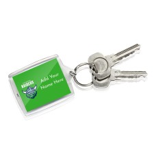 NRL Raiders Keyring