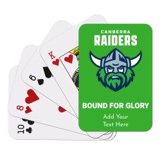 NRL Raiders Playing Cards