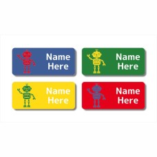 Robot Rectangle Name Label