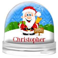 Santa Snow Globe