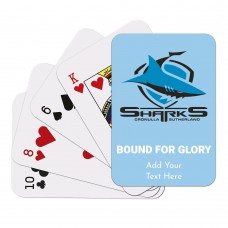 NRL Sharks Playing Cards