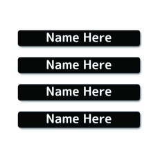 Single Colour Mini Name Label